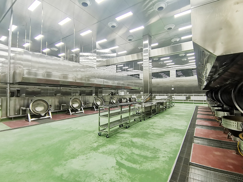 无尘室的管线组织